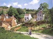 Camille Pissarro Pang plans Schwarz, hidden hills homes oil painting artist